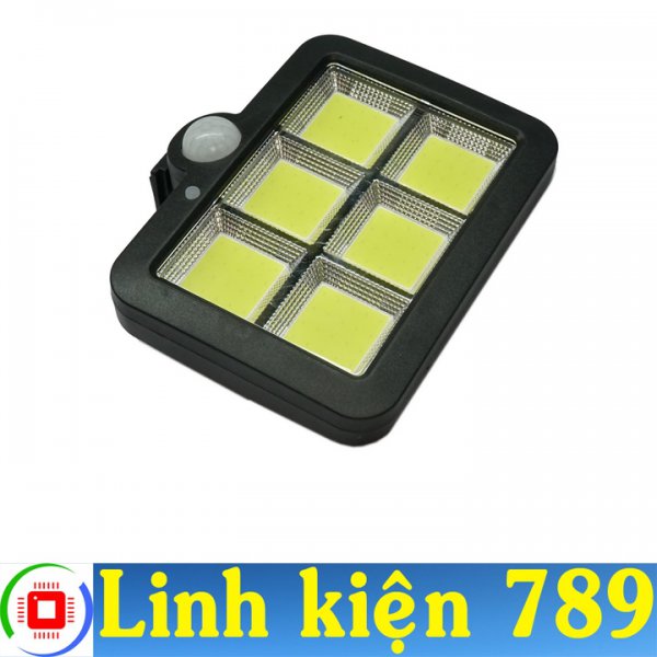 Đèn LED năng lượng mặt trời 6 khoang 120 LED COB